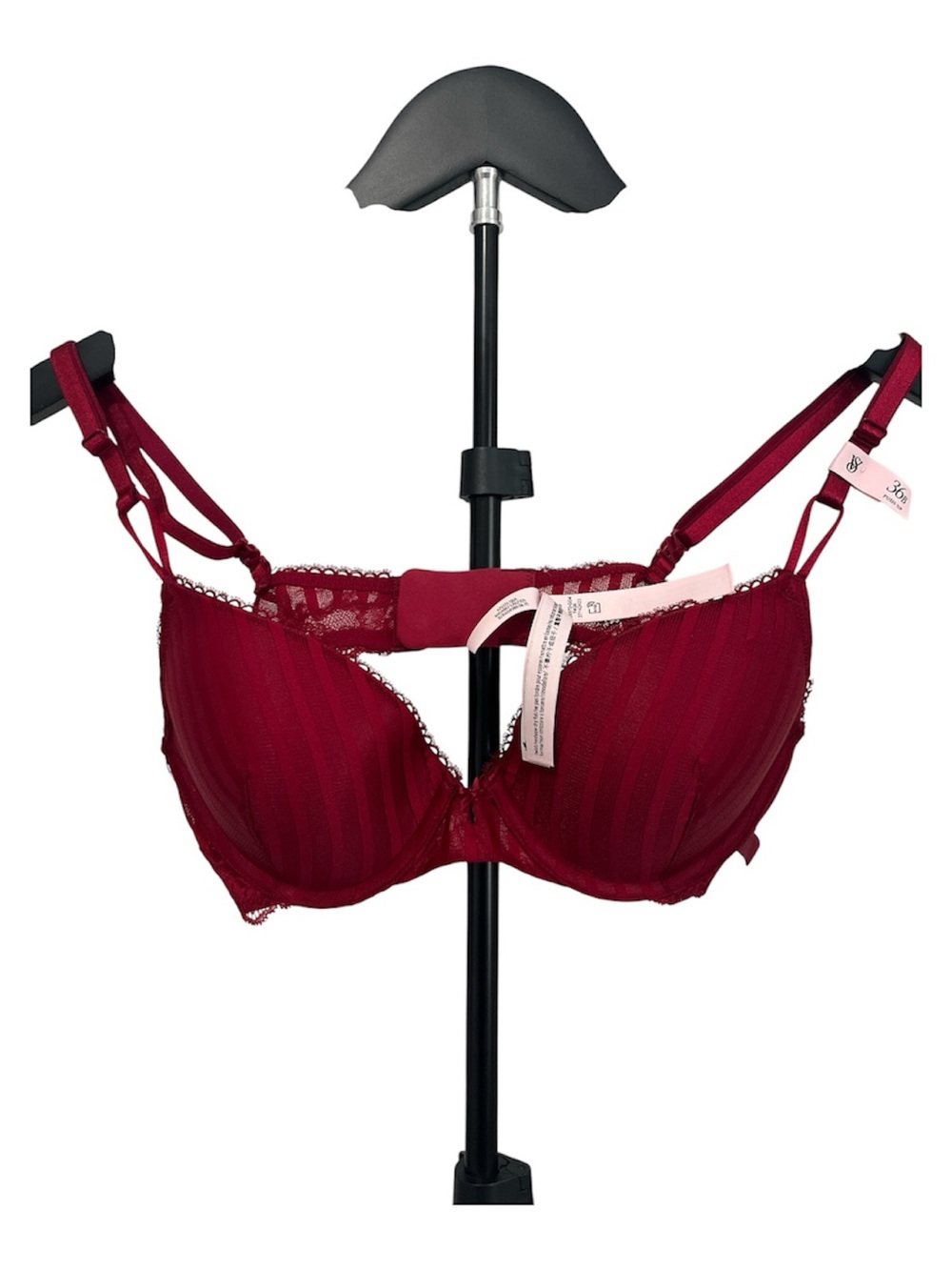 Victoria's Secret Deep Wine Lace Underwire Bra